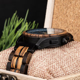 BOBO BIRD Watch Wood Wristwatch Man Handcrafted Vintage New Wooden Quartz Watch With Stylish Natural Wood Watch Unique Custom