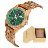 BOBO BIRD Watch Wood Wristwatch Man Handcrafted Vintage New Wooden Quartz Watch With Stylish Natural Wood Watch Unique Custom
