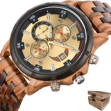 Wood Watch Men Wooden Luxury Mens Wrist Watches Man Sports Fashion Men's Quartz Wristwatches Wooden Watch for Men reloj hombre