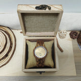 Wood Women Watches Wrist for Woman Luxury Fashion Ladies Quartz Wristwatches Luminous Date Week Wooden Watch Girlfriend Gift