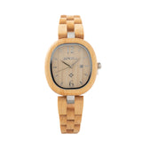 Dentily Natural Wooden Women Watches Watch Handmade Quartz Wood Watch Sport Unique Wristwatch for Women