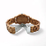 Women's Wood Wrist Watch Fashion  Luxury Golden Clock Scale Wife Girlfriend Stylish simplicity Quartz Wooden Watches for Ladies