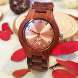 Women's Wood Wrist Watch Fashion Simulated Diamond Dial Wife Girlfriend Stylish simplicity Quartz Wooden Watches for Ladies