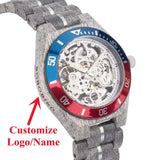Mechanical Watch Men Wooden Watches BOBO BIRD Luxury Fashion Automatic Wristwatch Luminous Timepiece Clock Custom Gift Box OEM