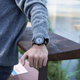 BOBO BIRD Stone Watch for Men Relogio Masculino 2022 New Men’s Wooden Band Wristwatches Personalized Christmas Gift Dropshipping