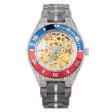 Mechanical Watch Men Wooden Watches BOBO BIRD Luxury Fashion Automatic Wristwatch Luminous Timepiece Clock Custom Gift Box OEM