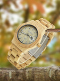 Couple Wooden Quartz Watch Men and Women Handmade Lightweight Date Display Fashion Watches