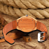 Men's Wood Watch Quartz Imitate Wooden Watches Top Luxury Premium Design Soft Leather Band Wristwatch Male montre homme